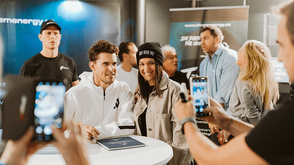 Dominic Thiem Autogrammstunde