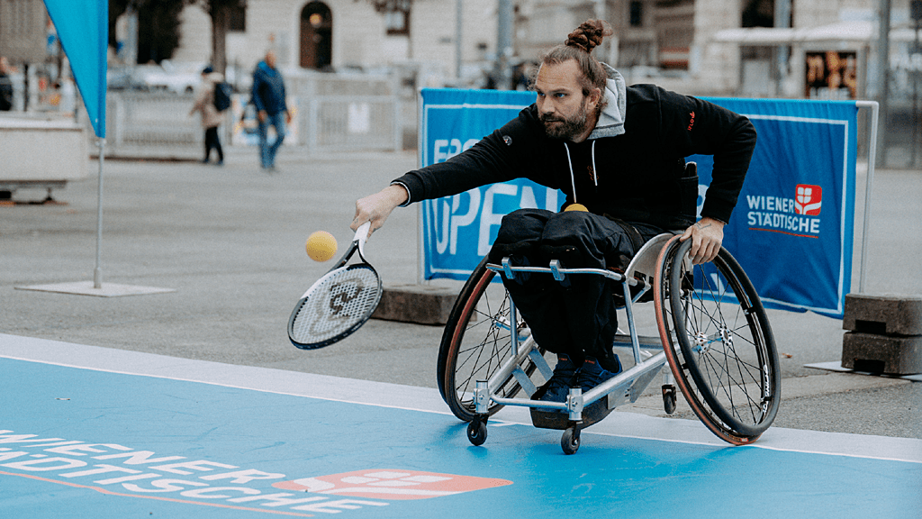 Magic Moments in the City Rollstuhl-Tennis